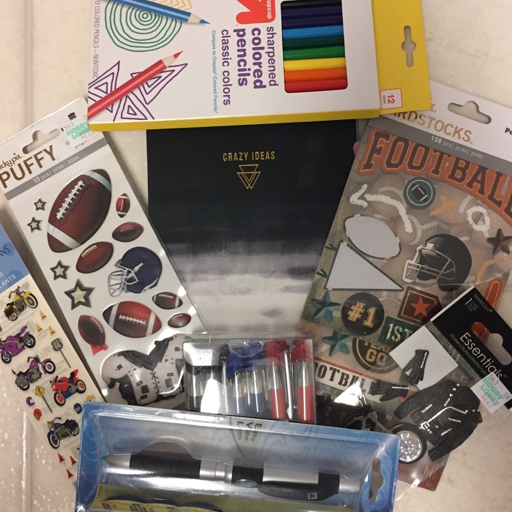 Boys unlined journal bundle